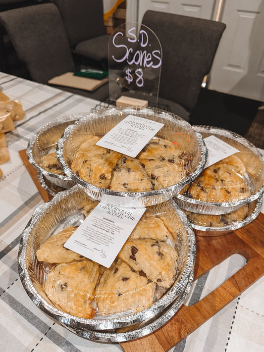6 Pack Cinnamon Raisin Scones